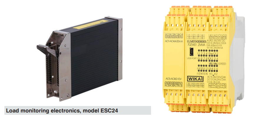 ESC24稱(chēng)重監(jiān)控電子模塊 ELMS1安全電子模塊 德國(guó)威卡wika